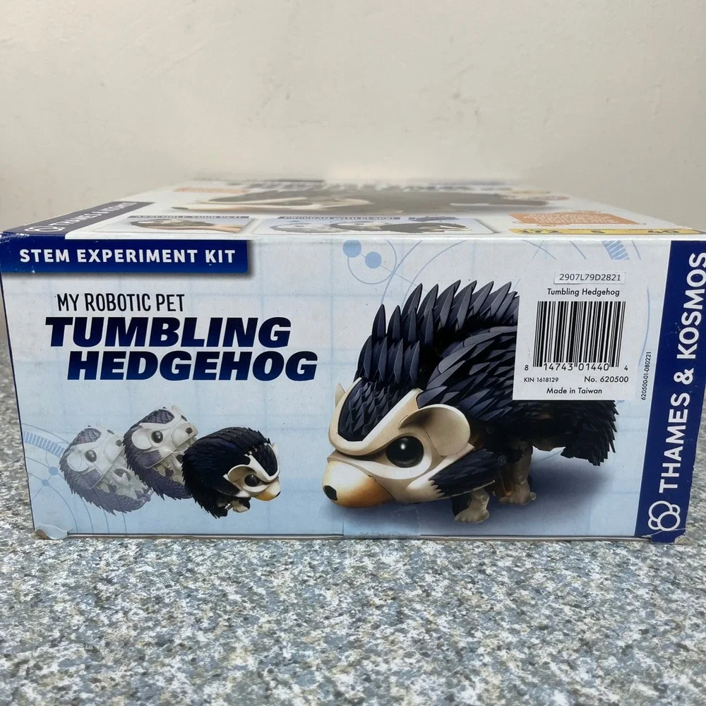Thames & Kosmos My Robotic Pet Tumbling Hedgehog STEM Kit 620500 Ages 7+ 172 Pcs